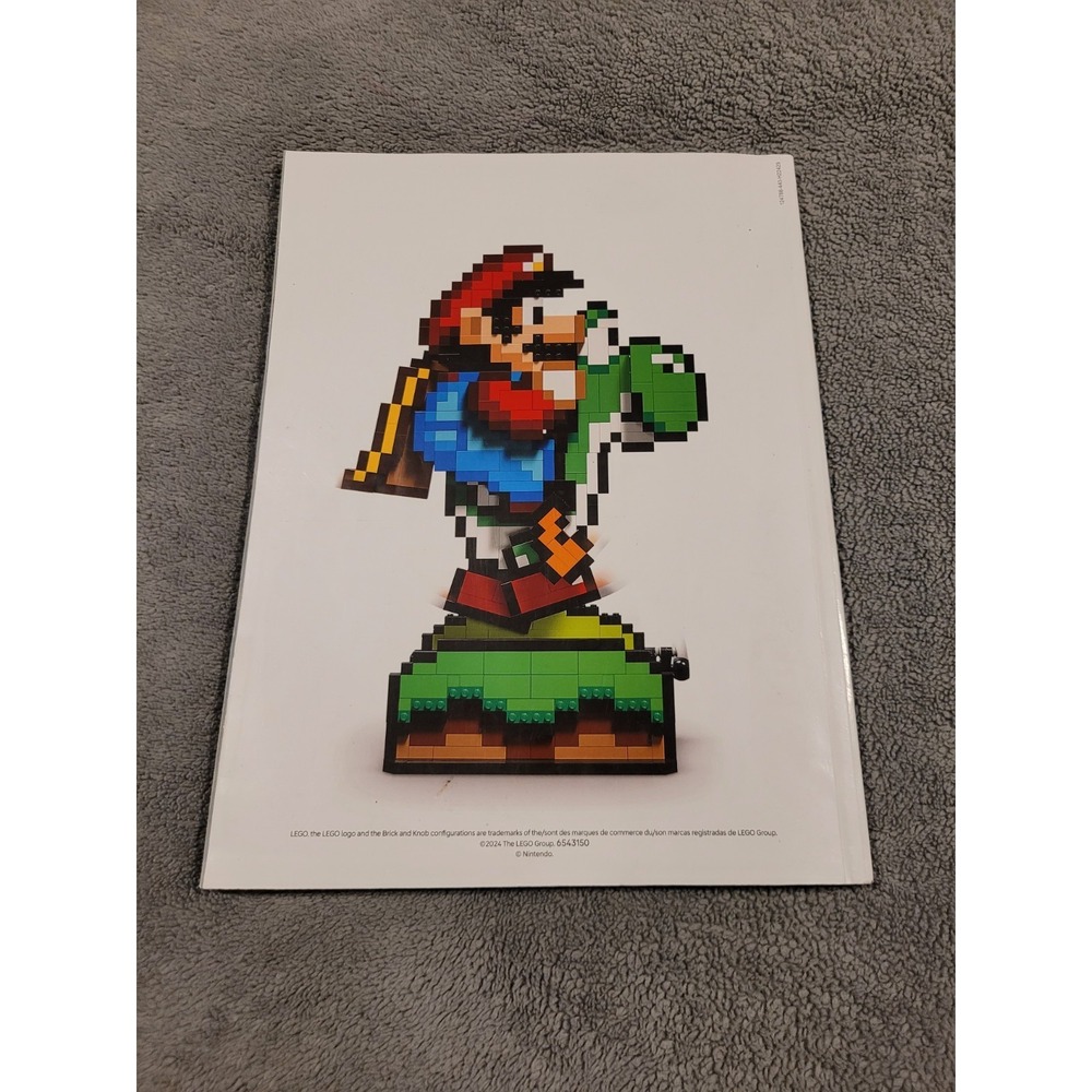 LEGO Super Mario 71438 Illustrated Instruction Manual Booklet Multilingual 2024